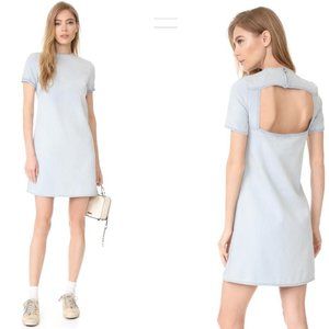 Cheap Monday Light Denim Collage Back Cut Out